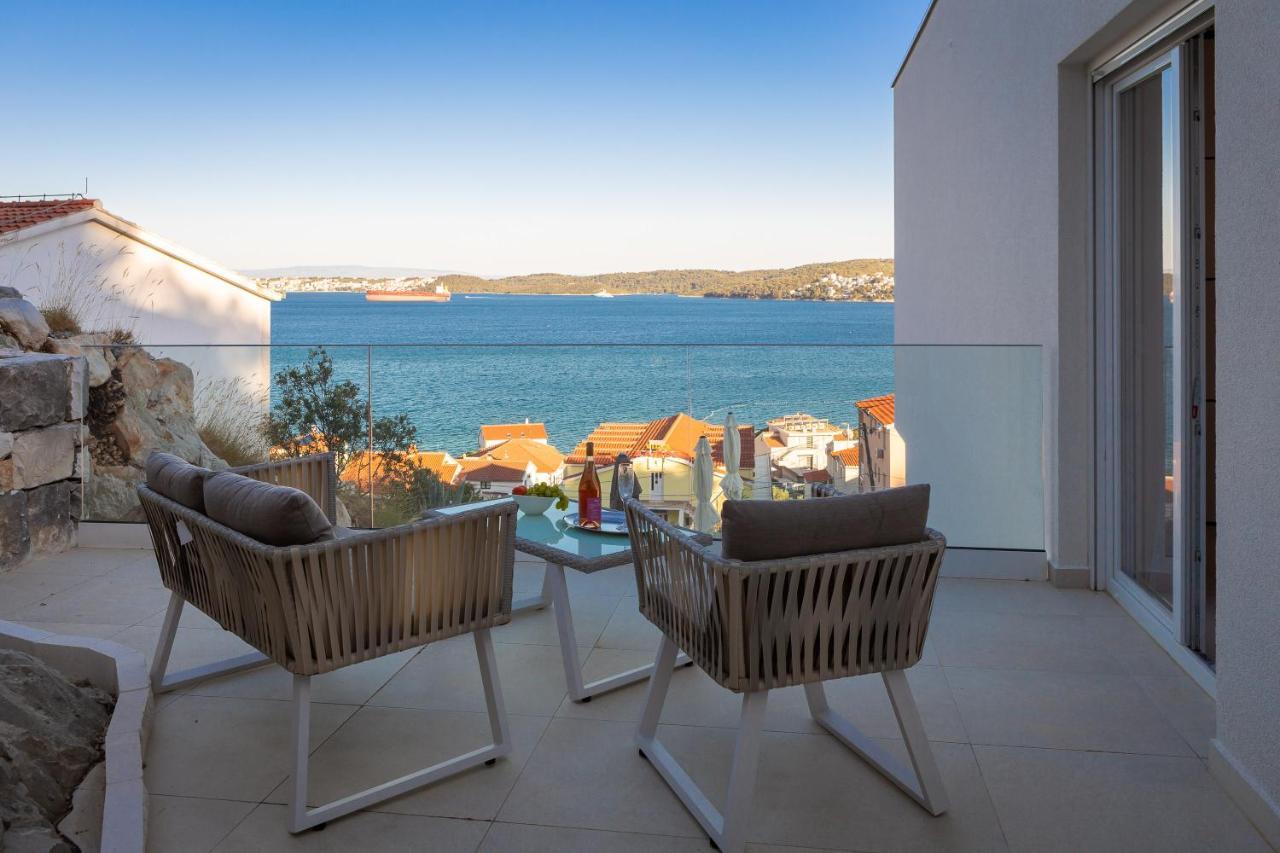 Villa Adria View With Heated Pool I Trogir Eksteriør billede