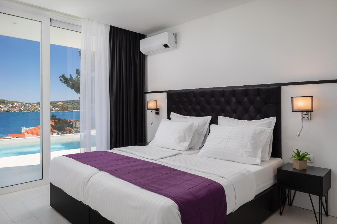 Villa Adria View With Heated Pool I Trogir Eksteriør billede