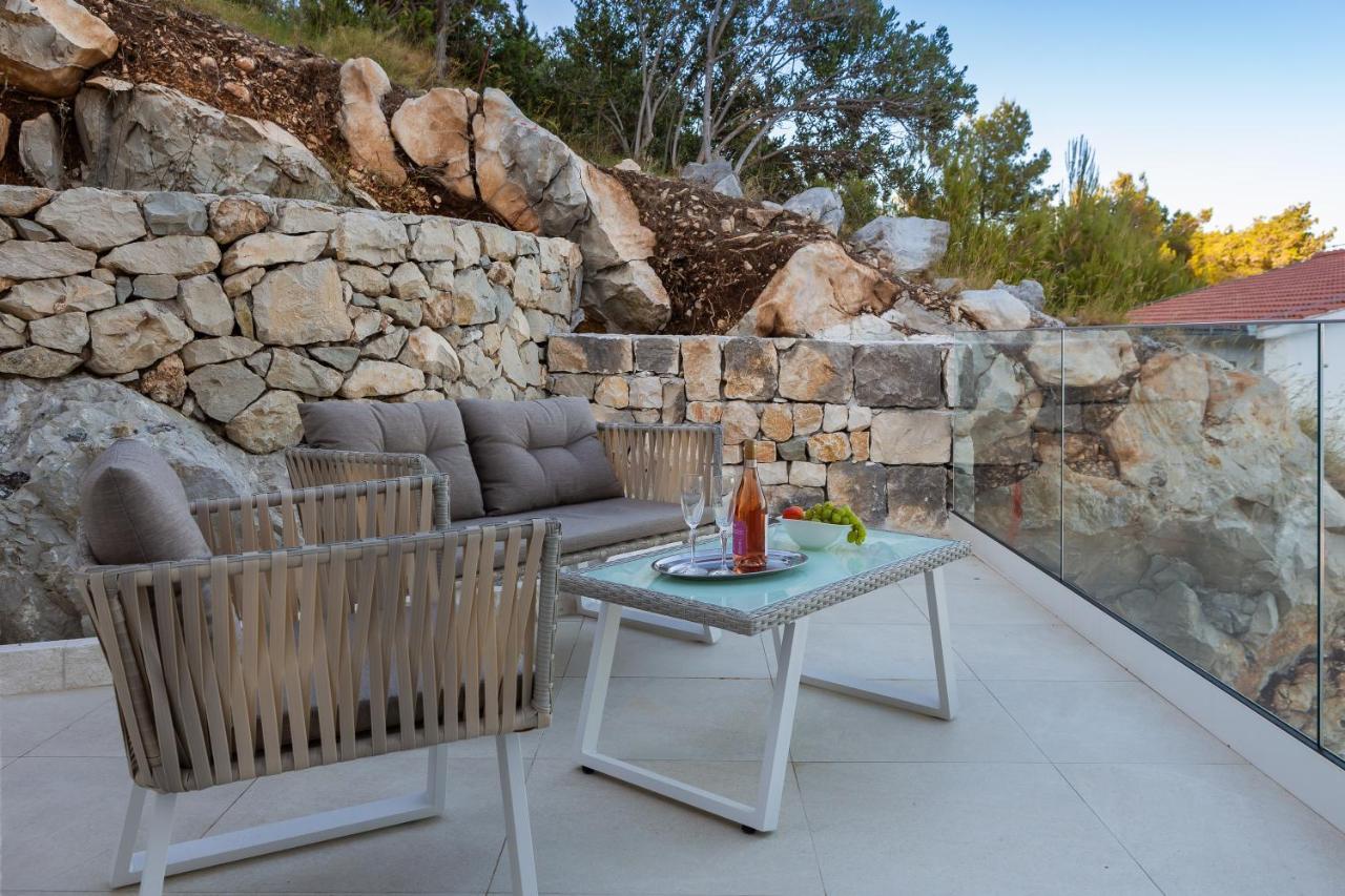 Villa Adria View With Heated Pool I Trogir Eksteriør billede